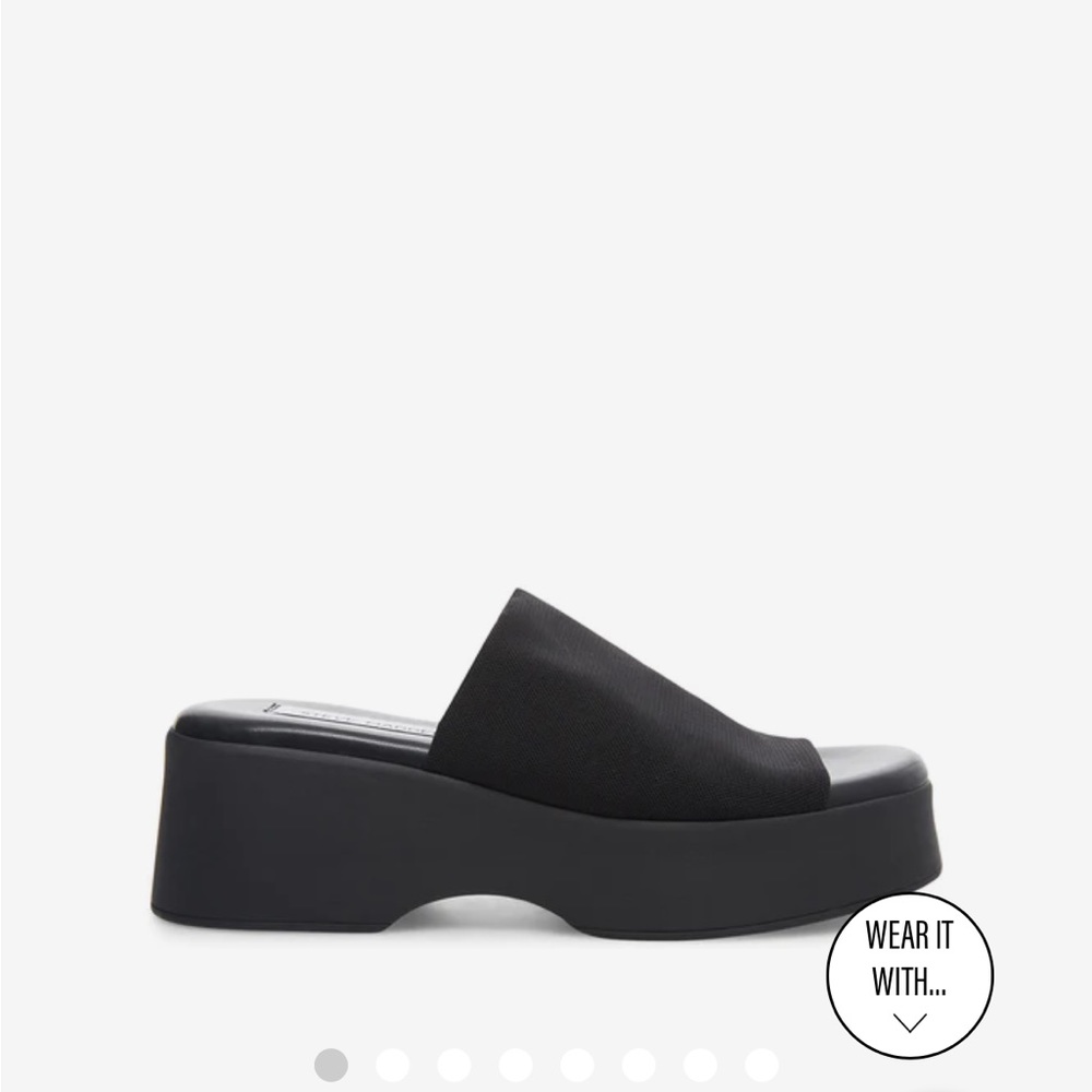 Steve Madden Slinky30 Black (size 9) - never worn